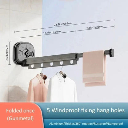 Kalsten | mounted tumble dryer - Foldable & space-saving