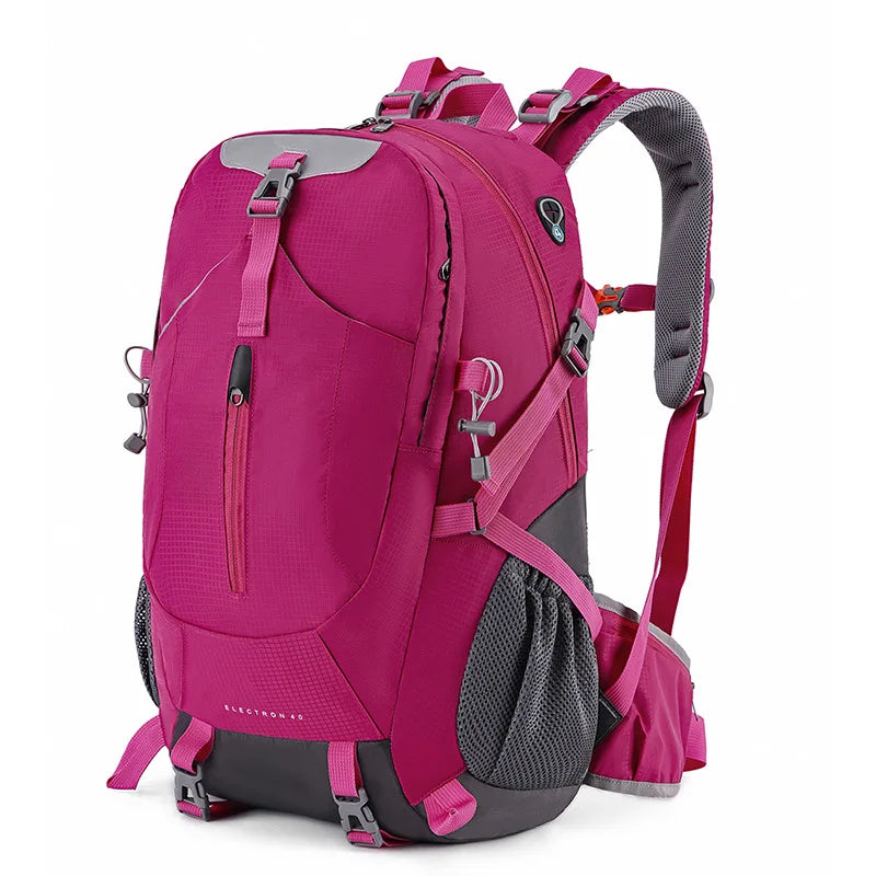 Karnz | Travel backpack TrekVault 40 | 40 L outdoor backpack with rain cover | For hiking, travel & everyday life | 31 × 20 × 52 cm