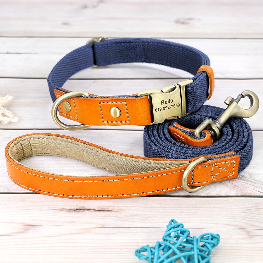 Skanto | Custom Dog Collar - Leash Set