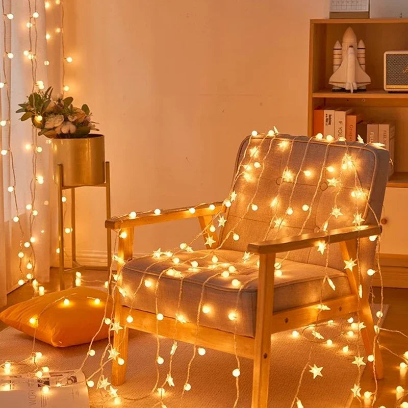 Brehn | Starlight LED String Lights: Ideal for indoor decoration, outdoor camping, and tent atmosphere