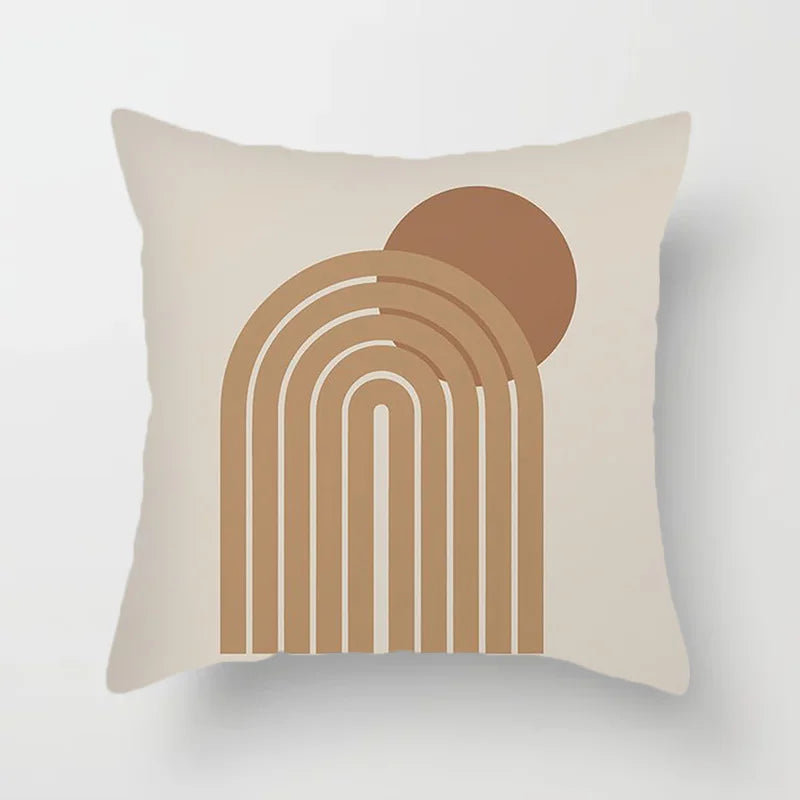 Modern Art Abstract Pattern Decorative Pillow Covers Creative Line Sofa Chair Cushion Cover Home Office Decor | Skanto