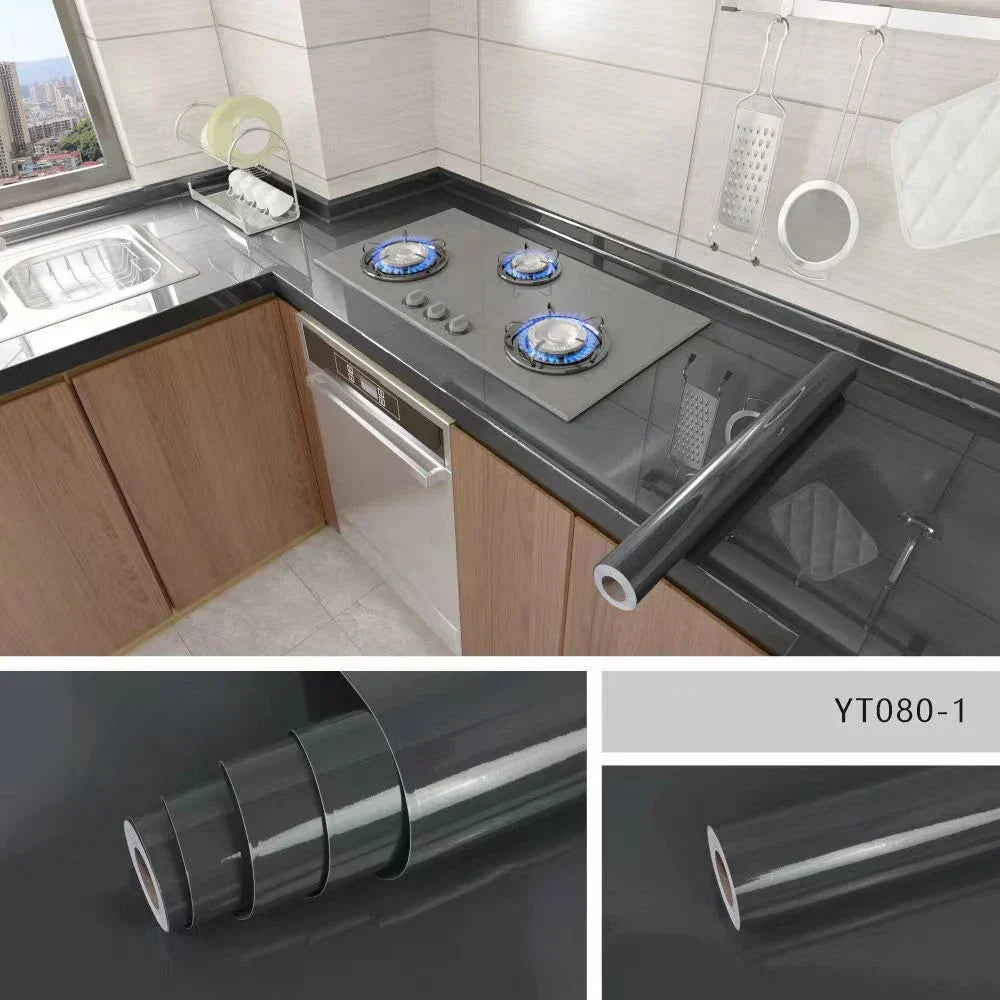 Skanto | Marble Kitchen Oil-Proof Foil - Self-Adhesive Waterproof Wallpaper for Stove, Countertop, Cabinets, Tile Renovation