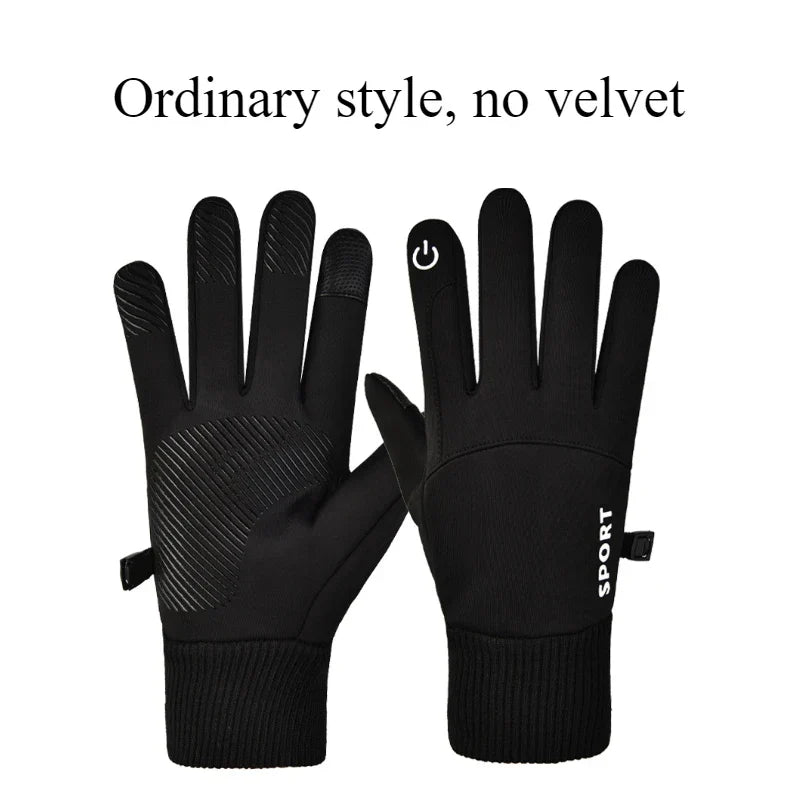 BowLift | GlacioShield Pro Gloves | Waterproof Winter Gloves | Touchscreen & Non-Slip | Warm Fleece Lining for Skiing, Cycling & Outdoor