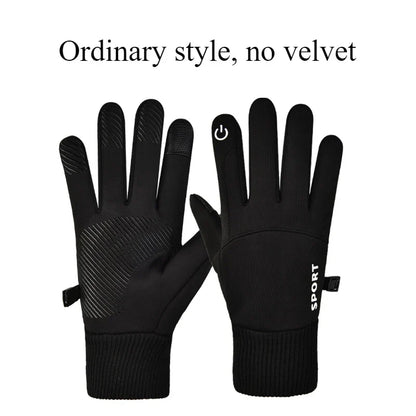 BowLift | GlacioShield Pro Gloves | Waterproof Winter Gloves | Touchscreen & Non-Slip | Warm Fleece Lining for Skiing, Cycling & Outdoor