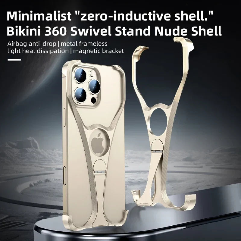 Skanto | Alloy Metal Frameless Phone Case