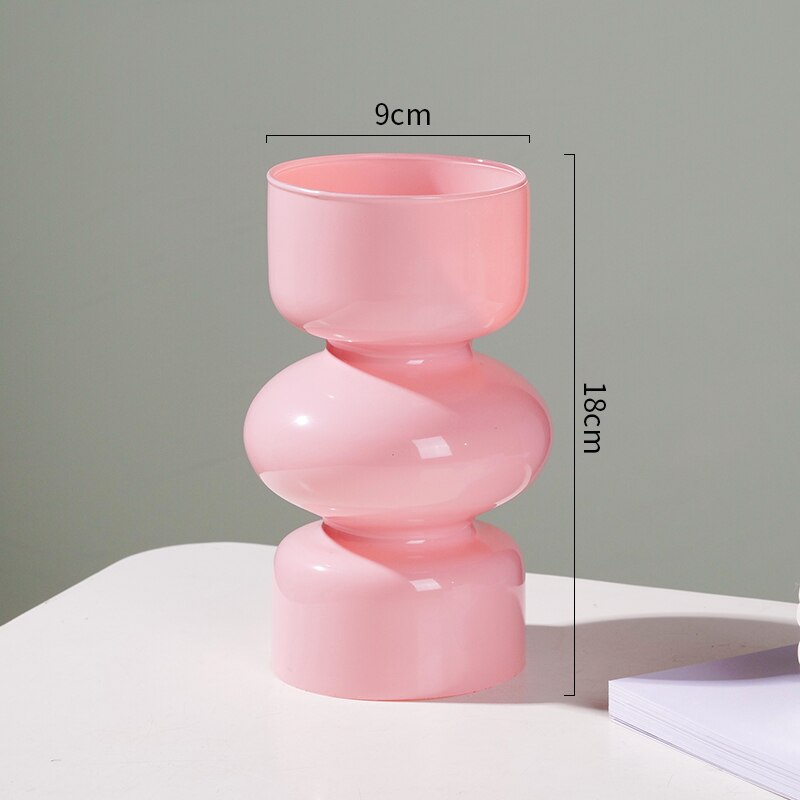 Skanto | Glass Animal Vase - Multicolor