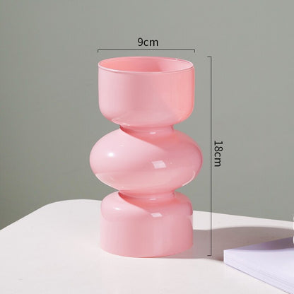 Skanto | Glass Animal Vase - Multicolor