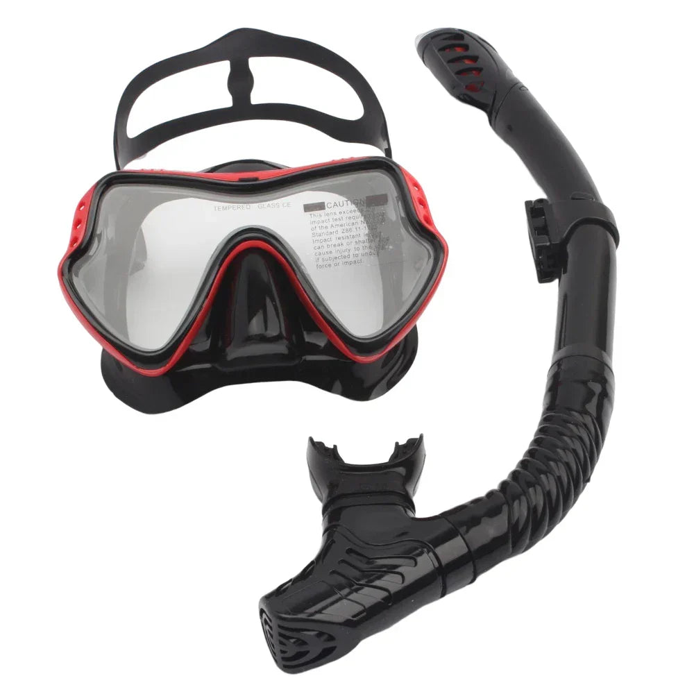 Skanto | Adult Unisex Snorkeling Diving Mask Set with Goggles