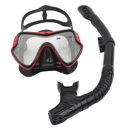Skanto | Adult Unisex Snorkeling Diving Mask Set with Goggles