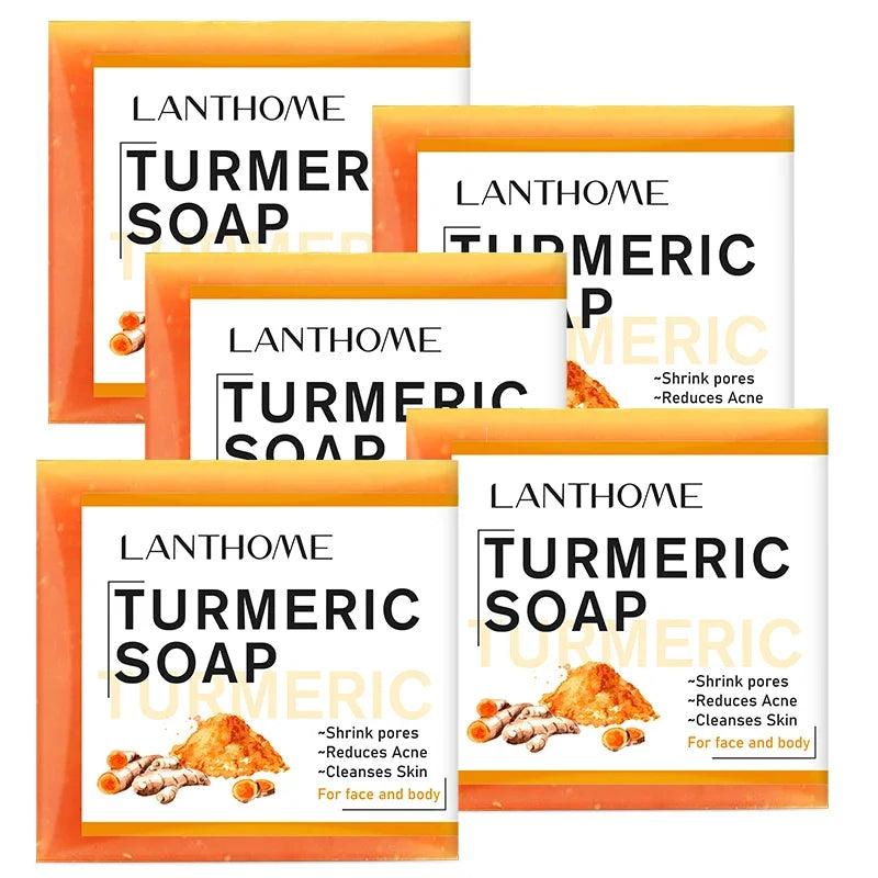 Sandsberg | Turmeric Soap Facial Cleansing Anti-Acne Removes Pimples Dark Spots
