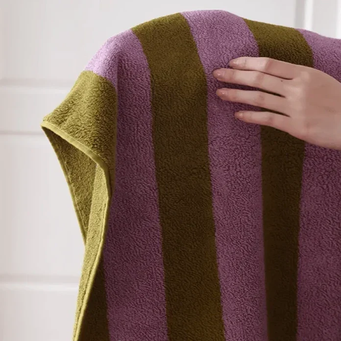 Retro Stripe Towel (Chunky) | Bowlift