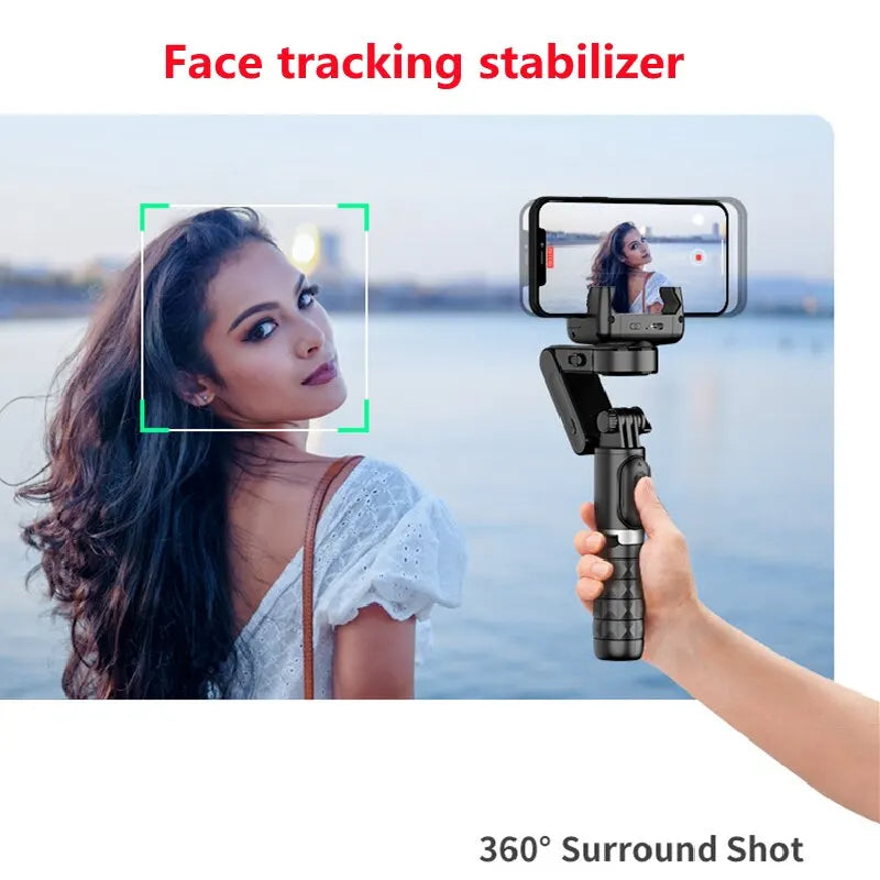 Skanto | 360 Rotation Gimbal Stabilizer Selfie Stick Tripod for iPhone