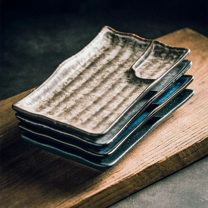 Artisan Ceramic Sushi Plate Karnz