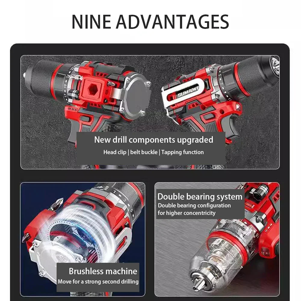 Skanto | Brushless Impact Driver 20V – DrillMate