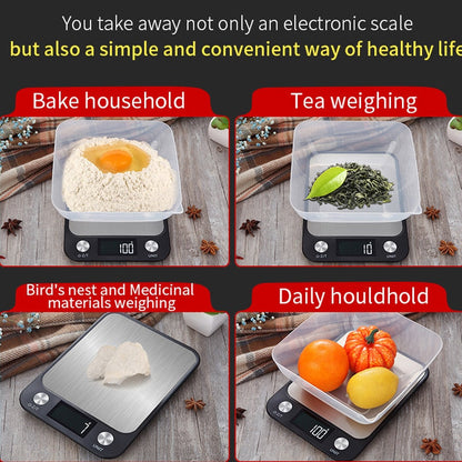 Waterproof kitchen scale