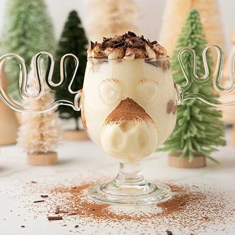 Skanto | Nordic Antler Novelty Drinking Glass