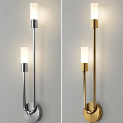 Modern Gold LED Wall Light – Nordic Sconce for Living Room, Bedroom, Kitchen, and Hallway Décor | Kalsten
