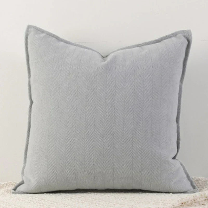 Simple Chenille Pillow Cover for Living Room & Bedroom Decoration – Soft Pillowcase for Modern Home | Kalsten
