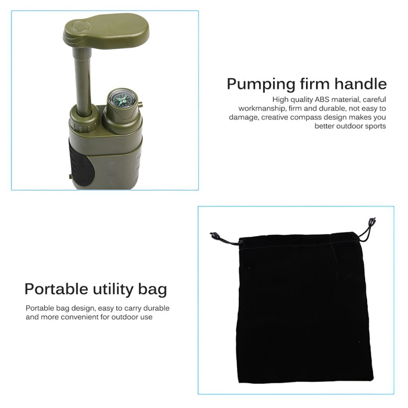 Skanto | Outdoor Water Filter Camping Survival Tool