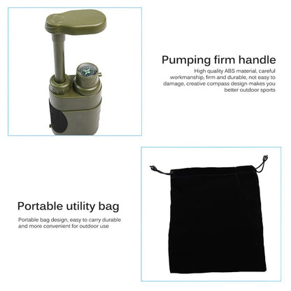 Skanto | Outdoor Water Filter Camping Survival Tool