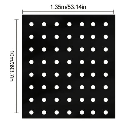 BowLift | AgroShield Weed Fabric | Black Mulch Film | Plant Protection & Yield Increase | Ideal for Greenhouses