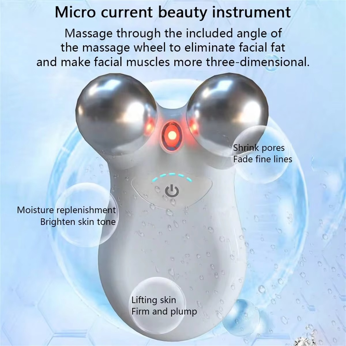 Skanto | Dual-Head RF & EMS Microcurrent Facial Rejuvenator