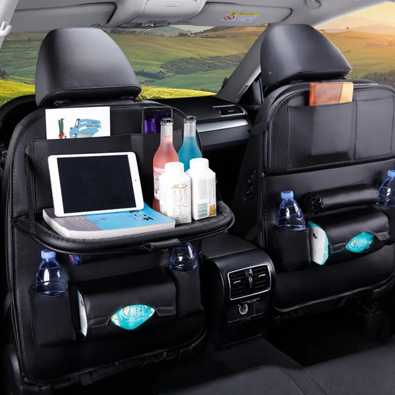 Brehn | Seat Back Organizer with Foldable Table Tray