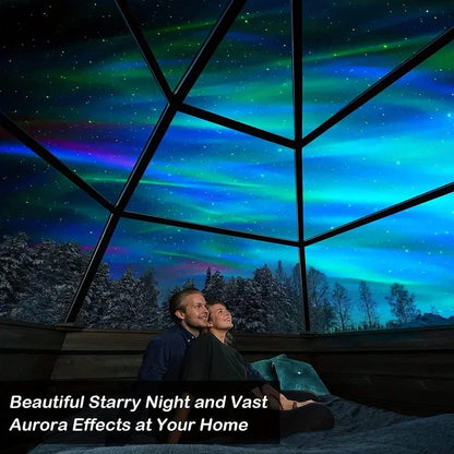 BowLift | Polariva Northern Light Projector with Music Synchronization and Remote Control for RGB Ambient Lighting