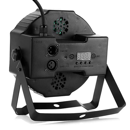 Skanto | 36W RGB LED Stage Light - Professional DMX512 Sound Control Disco Light for KTV Bar Party DJ, Decorative Effect Projection