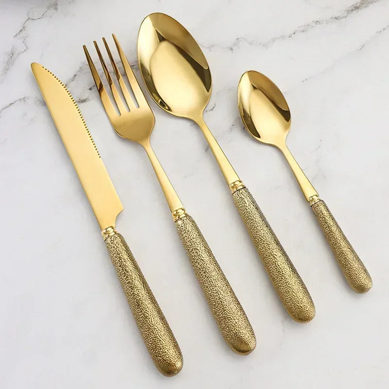 Brehn | Stylish Luxury Stainless Steel Cutlery Set for Every Meal