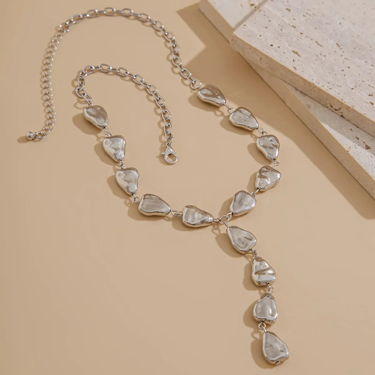 BowLift | Modern Stone Inspired Lariat Necklace