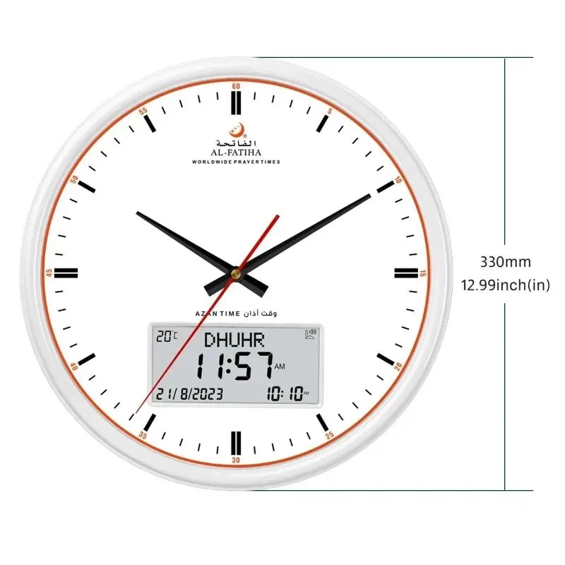PrayerTime Clock – Smart Wall Clock with Azan
