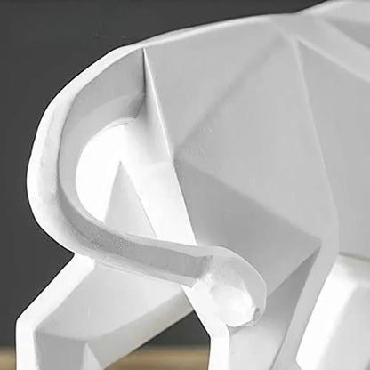 BowLift | ToroArte Bull Sculpture | Nordic Design | Resin Figure Modern | 35 cm / 26 cm