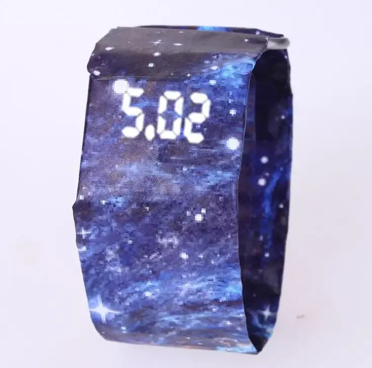BowLift | Trendy Wrap Digital Paper Watch