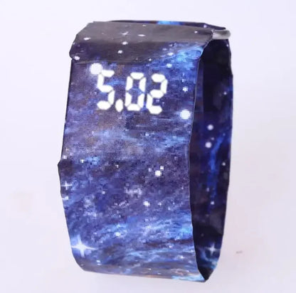 BowLift | Trendy Wrap Digital Paper Watch