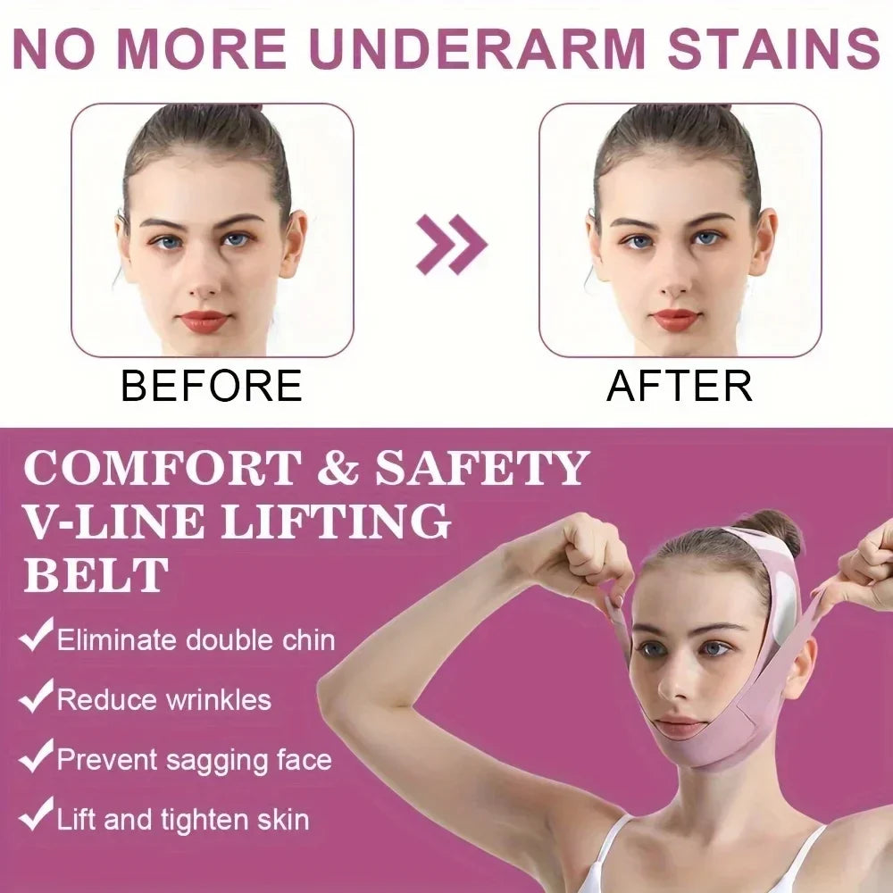 Brehn | V-Lifting Mask FaceForm | 360° Facial Tightening | Breathable & Elastic | For Women & Men