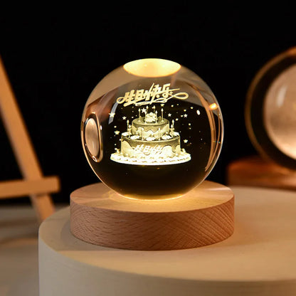 Skanto | Glowing 3D Crystal Night Light – Unique Gifts for All Occasions