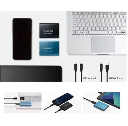 Skanto | External Portable SSD 128GB – High Transfer Speed, USB-C