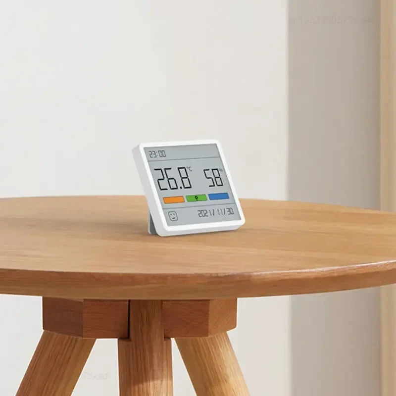 All-in-One Indoor Humidity Meter Clock Digital Thermometer | Bowlift