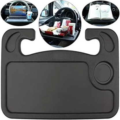 Skanto | Portable Car Laptop Desk – Steering Wheel Dining & Workstation Tray
