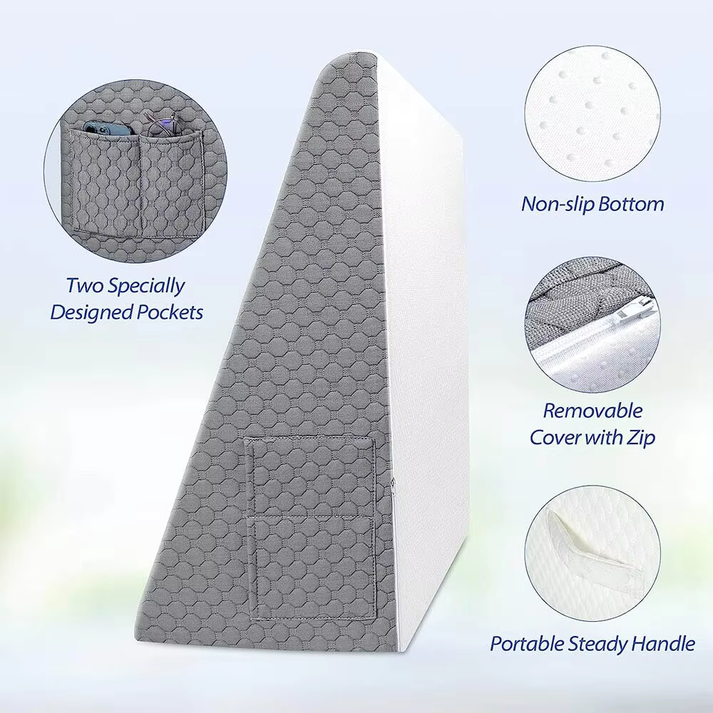 BowLift | Wedge Pillow for Sleep Apnea | Elevates Head, Reduces Snoring & Acid Reflux for Restful Sleep