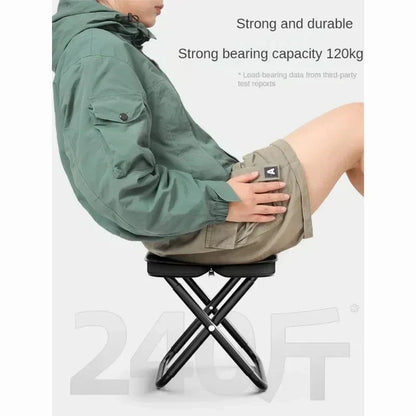 BowLift | Campurio Folding Chair | Ultralight & Sturdy | For Camping & Outdoor | 900g Aluminum