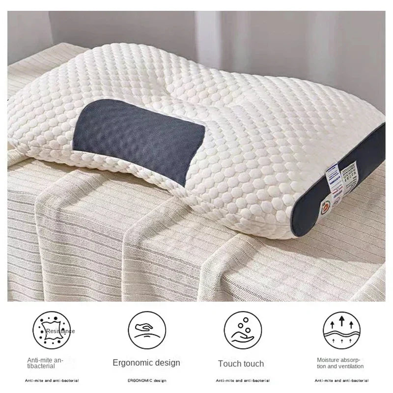 Skanto | Orthopedic Neck Pillow with Reverse Traction for Patients, 48 x 74 cm