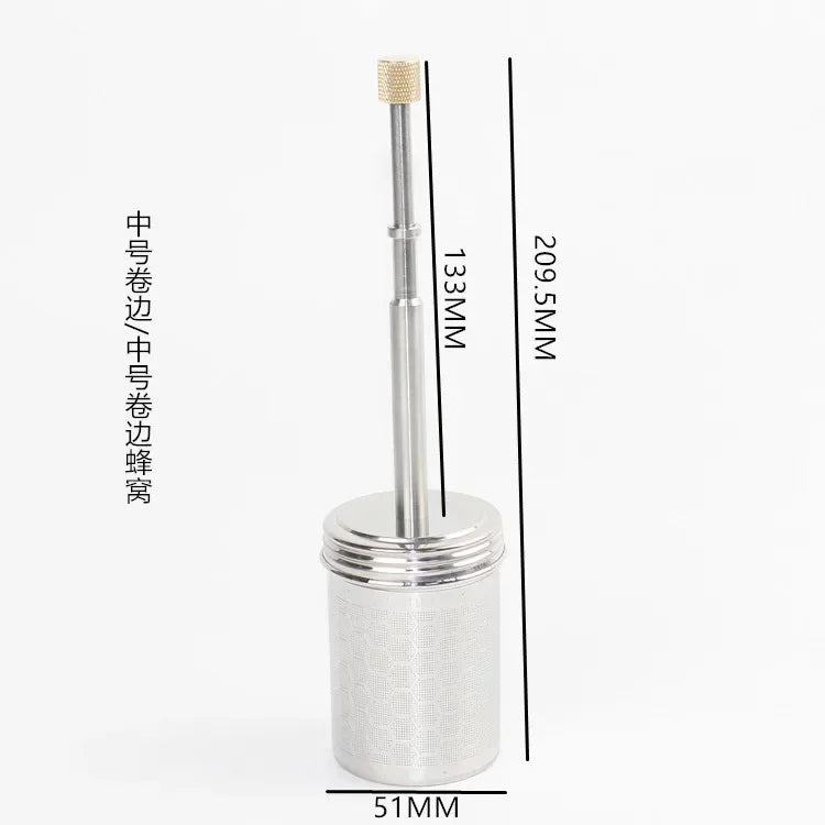 BowLift | Stainless Steel Reusable Press Tea Infuser