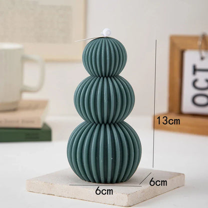BowLift | Creative Geometric Scented Candle Golf Ball Design Decoration