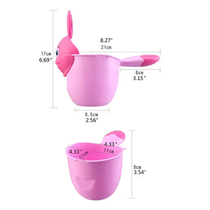 BowLift | Kids Shampoo Rinse Cup – Bunny Shampoo Head Washer for Kids