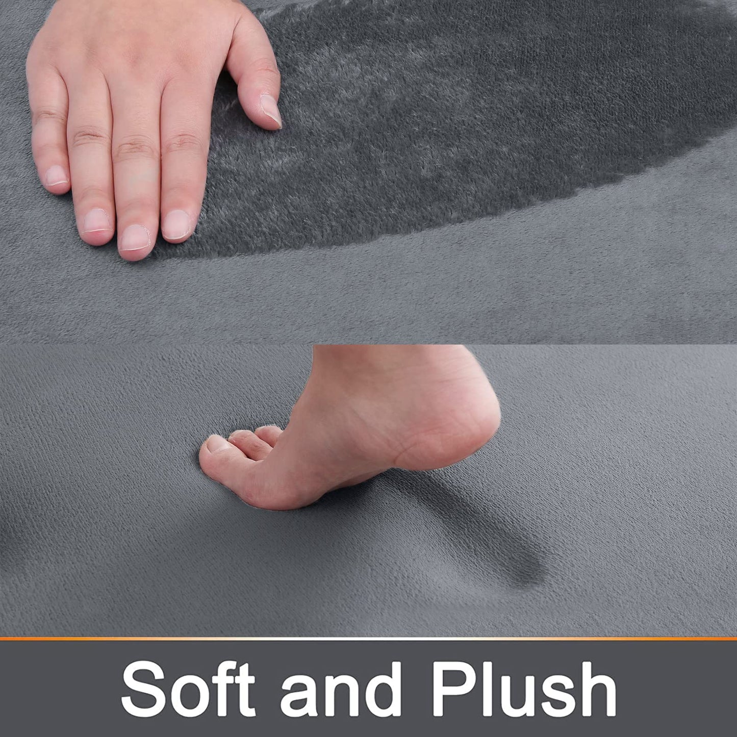 Skanto | Quick-Absorbent Non-Slip Memory Foam Bath Mat