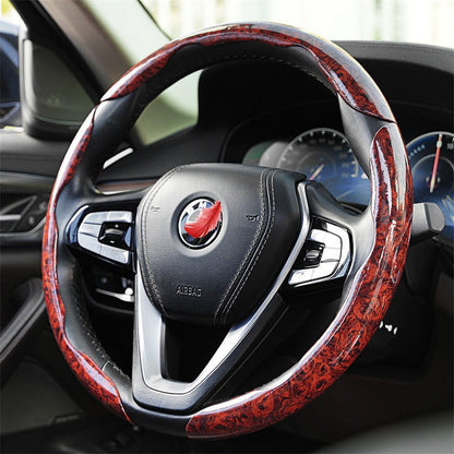 BowLift | Non-Slip Wood Grain Car Wheel Cover