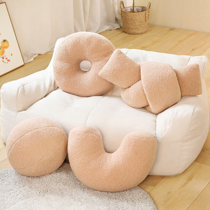 Plush Cushions - Doughnut, Globe, Arch and Knot | Bowlift