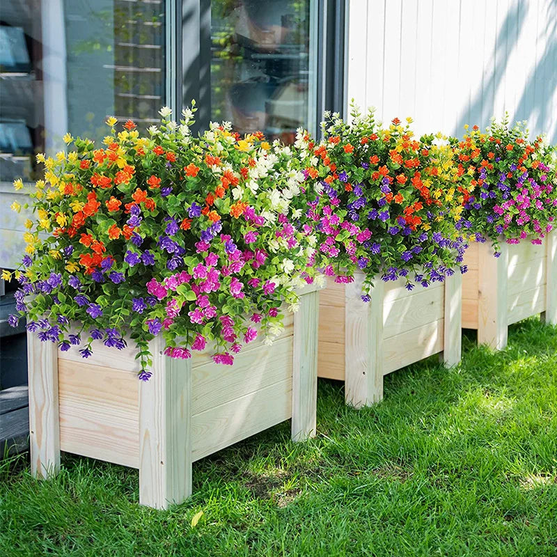 BowLift | VireoBloom Hanging Flowers | UV Resistant & Weatherproof | Maintenance Free | For Balcony & Garden